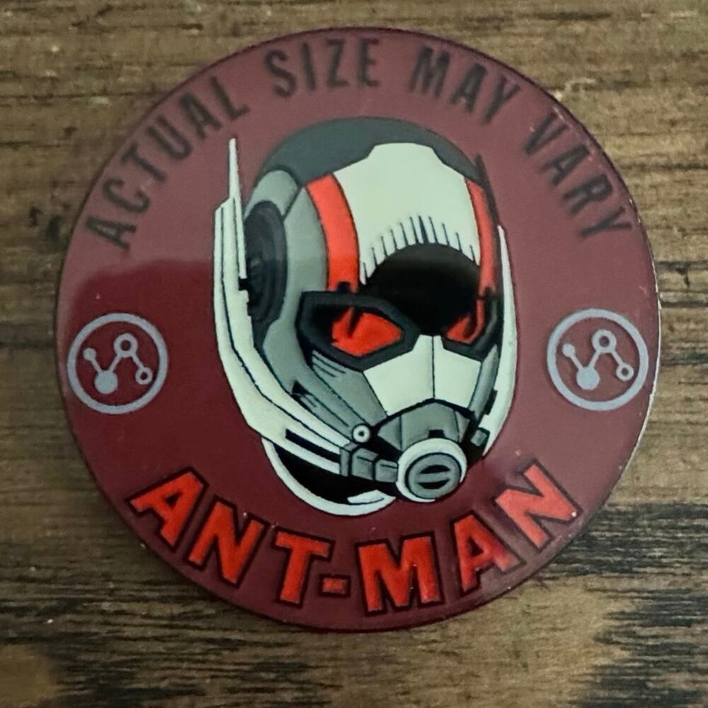 Marvel Ant Man Heroes Mystery Actual Size May Very Disney Pin